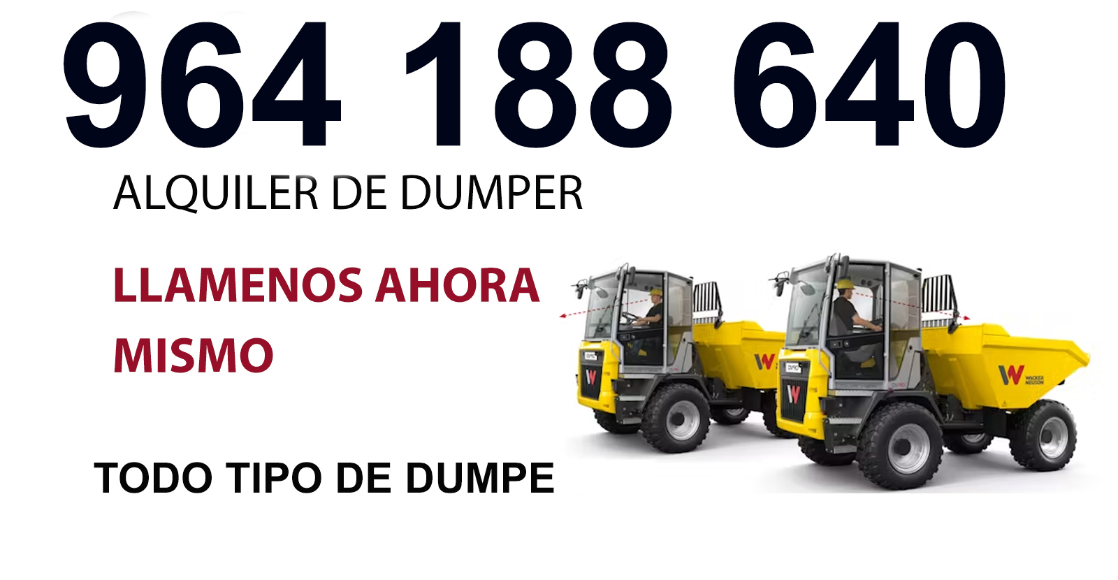 La Torre D'en Doménec Alquiler Dumper de Volquete