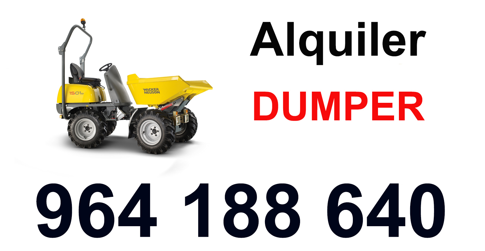 Alquiler Dumper de Volquete La Torre D'en Doménec